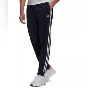Adidas black  Track Pants with White Logo
